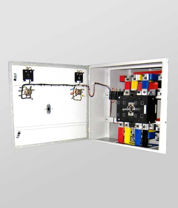 Busbar Connection of 630A Change Over Switch Inside Module Chamber