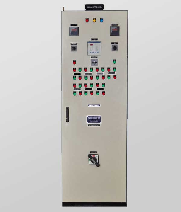 Front View of 100 KVAR APFC Panel