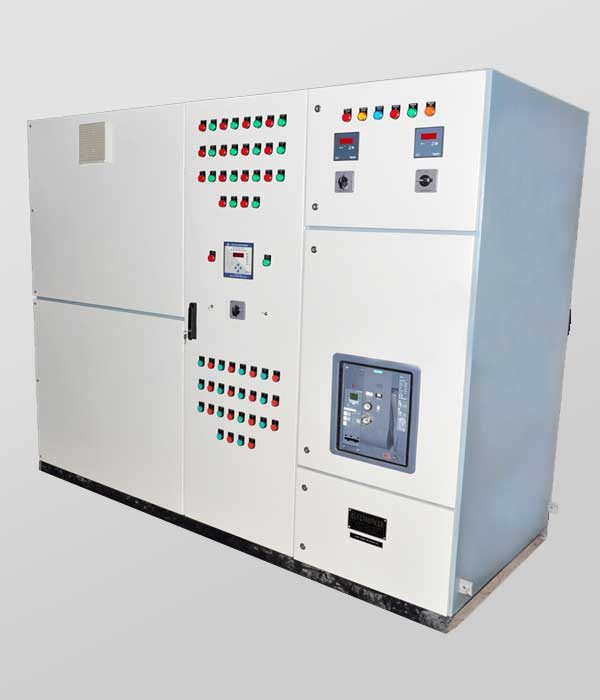 Front View of 500kVAR APFC Panel