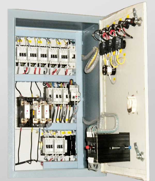 Front View of Equipment Layout Under Wired up Condition