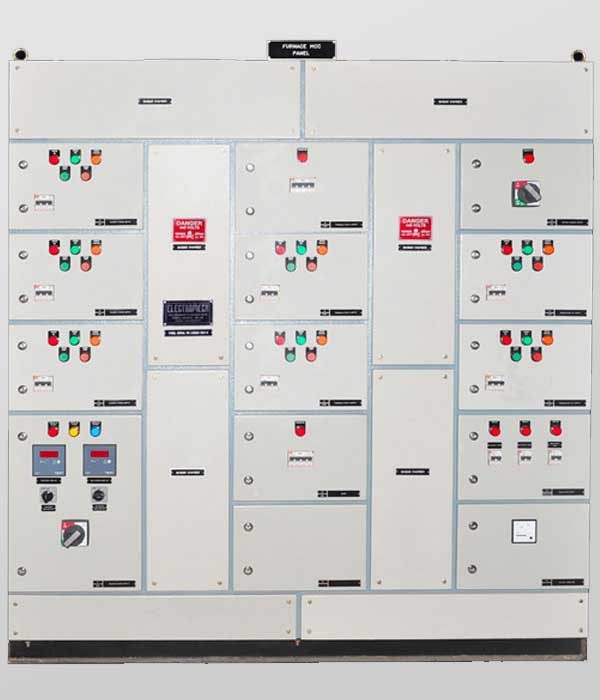 Front View of MCC Panel for Furnace Application (Non Draw Out Type)