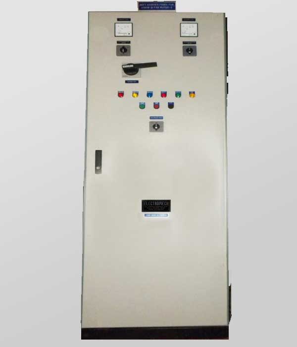 Front View of Soft Starter Panel