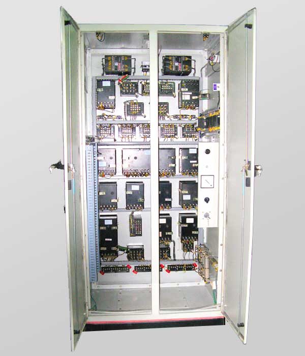 Internal Equipment Layout and Wiring of Relay Control Panel for 4MW, 6.6KV Hydro Electric Power Project (Simplex Type)