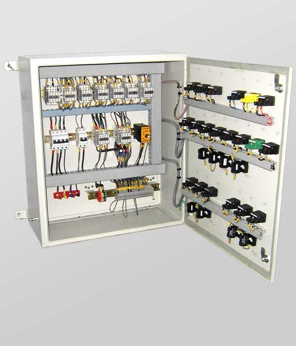 Internal View of Equipment Layout & Assembly With Wiring