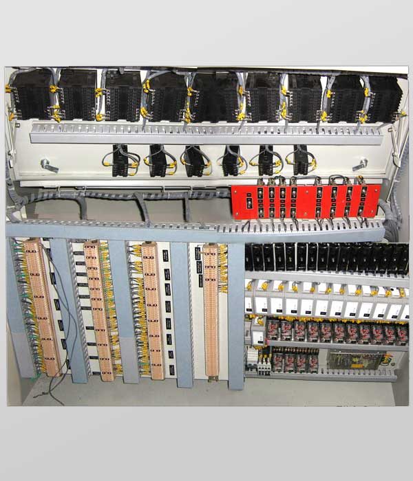 Internal View of Equipment & TB Arrangement of Process Control & Instrumentation Control Desk