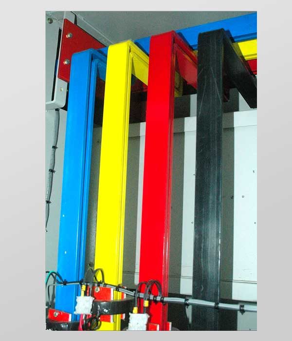 Outgoing Busbar Section With Current Transformer Assembly on 800A ACB